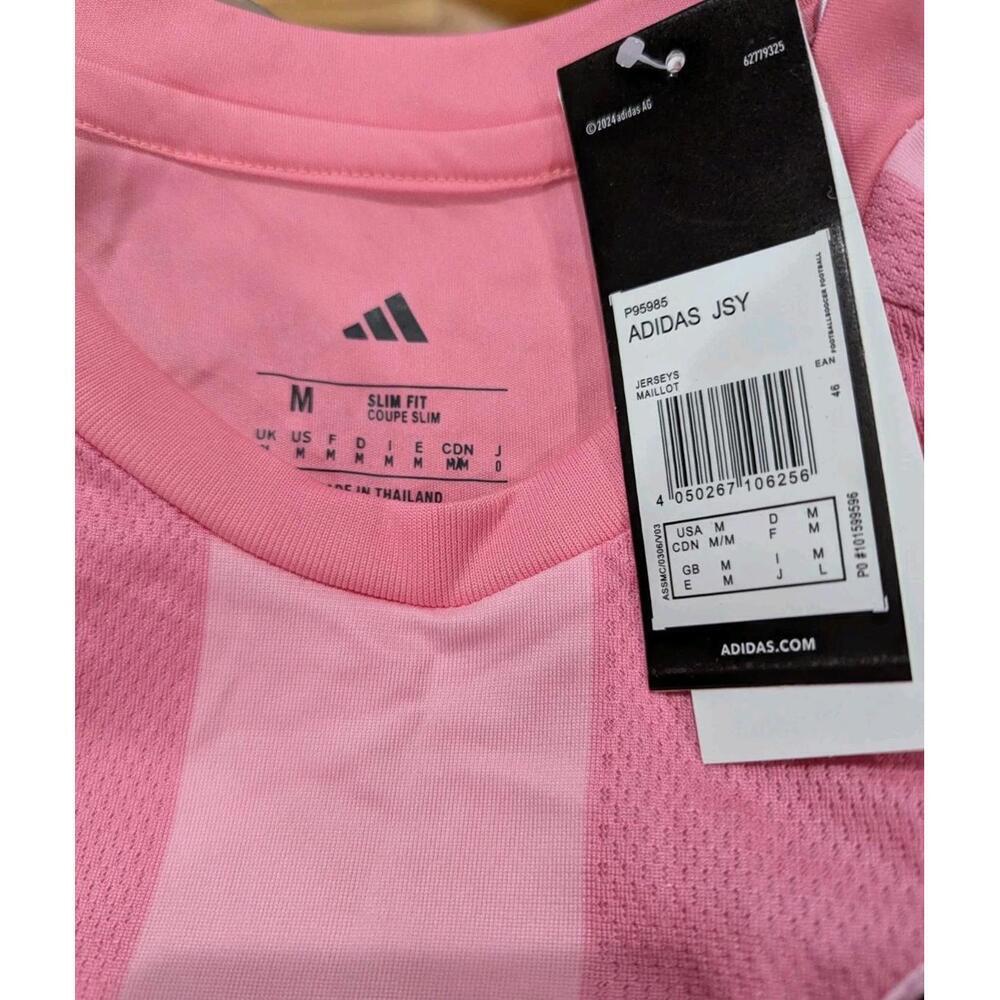 Adidas Inter Miami CF 2024/25 Home Soccer Jersey Medium Authentic NWT - Picture 7 of 9